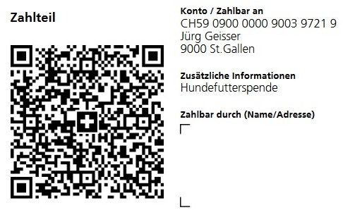 qr-code futterspende schweiz